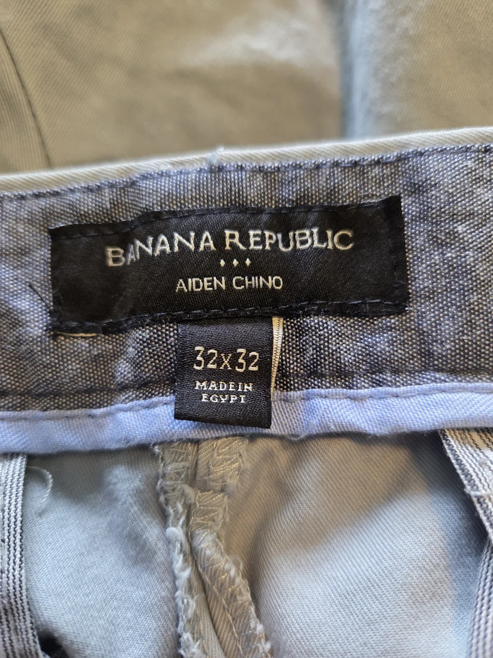 Banana Republic Light Gray Men's Chinos